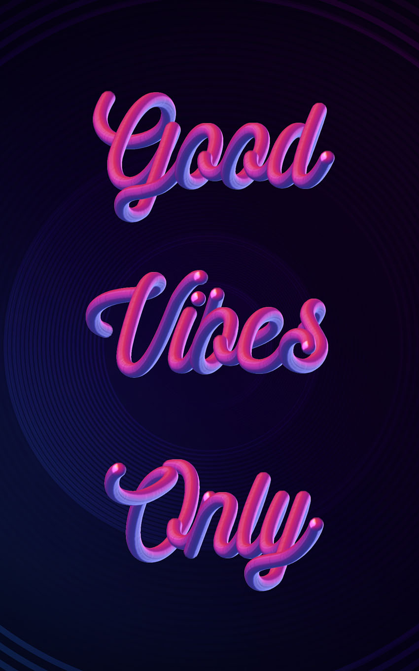 Good-Vibes-Text-Effect
