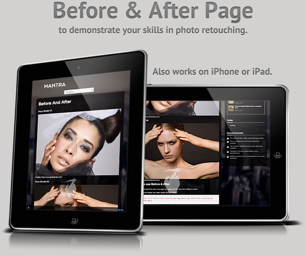 Before & After Page