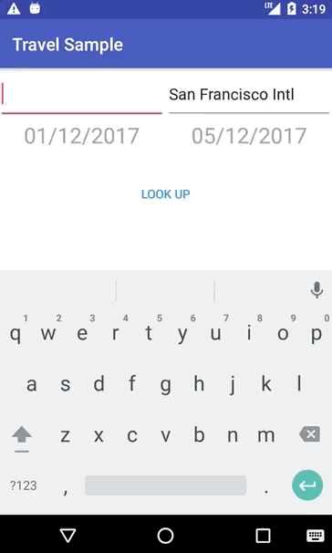 android simple query