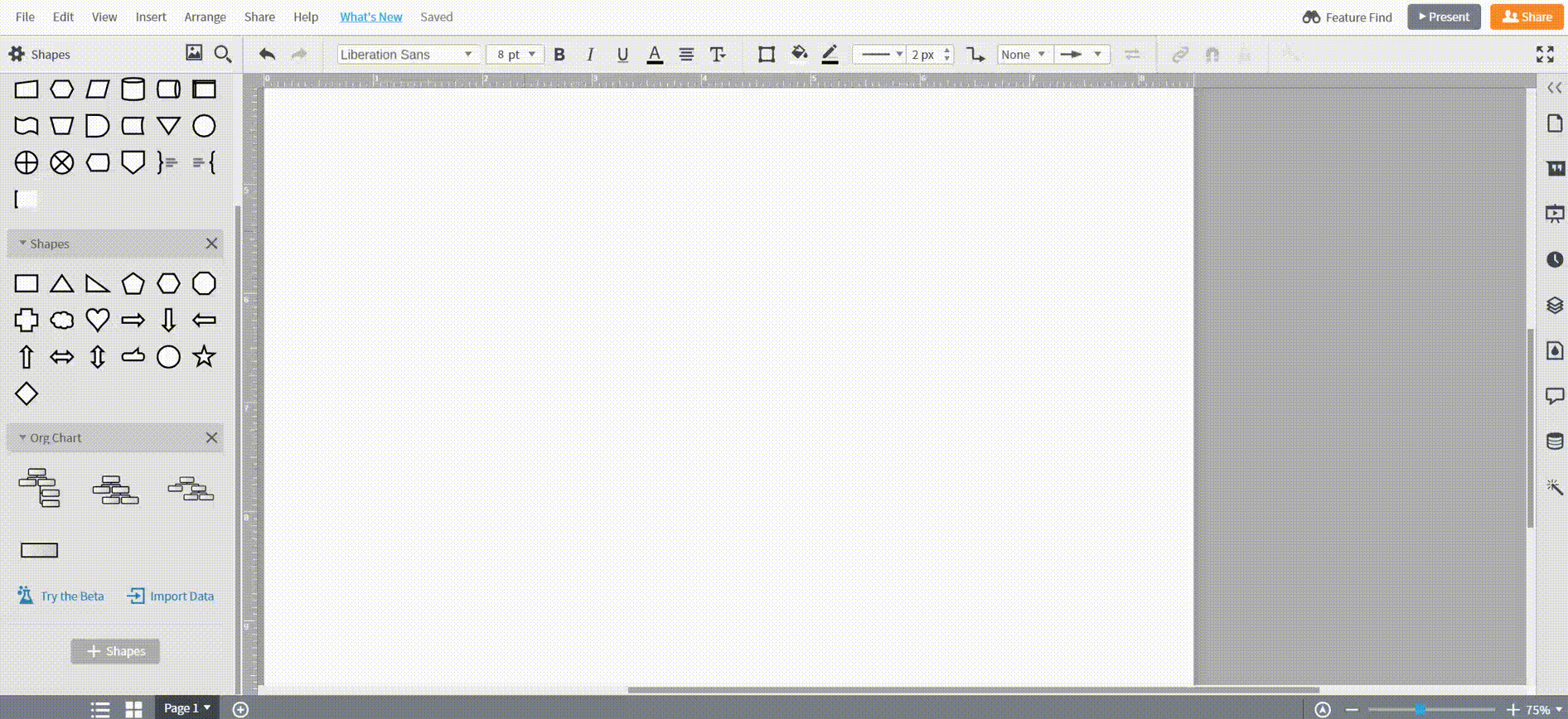 Excel での組織図の作成 - Lucidchart での組織図の図形の追加