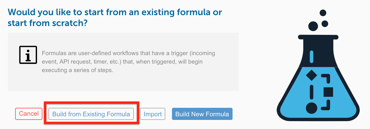 Build From Existing Formula