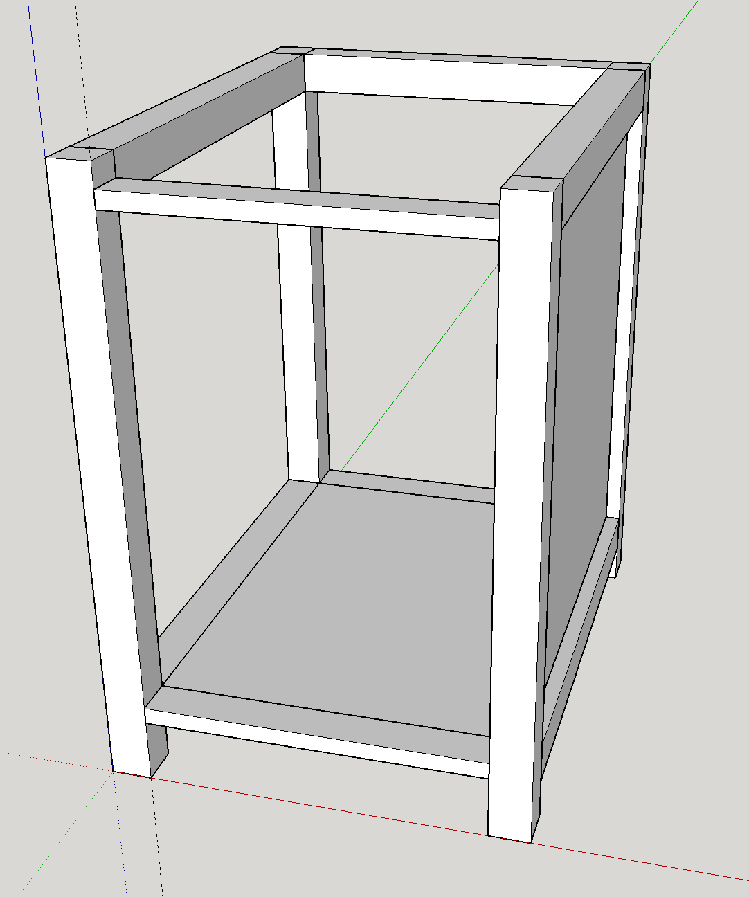 cabinet frame